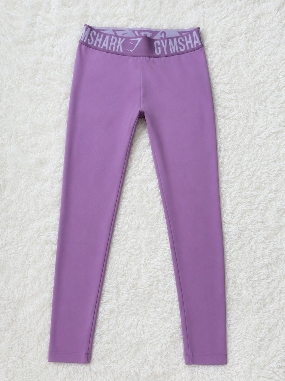 Gymshark Lavender Logo Waist Leggings Size Small